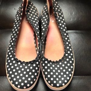 Cute patterned casual flats